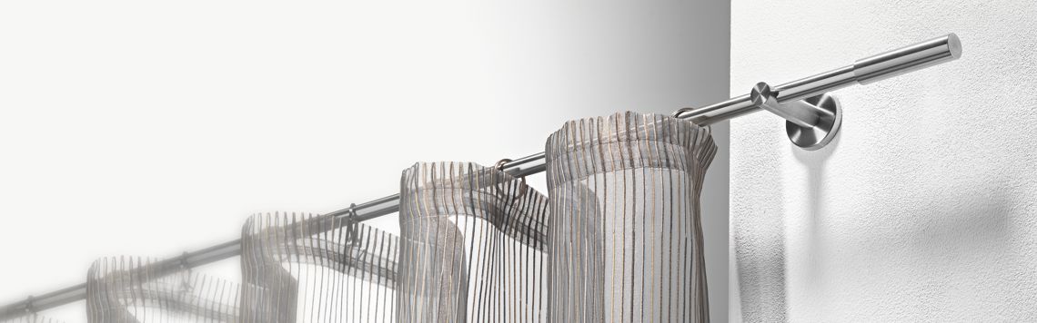 MHZ Vorhangstange V2A DECO 14